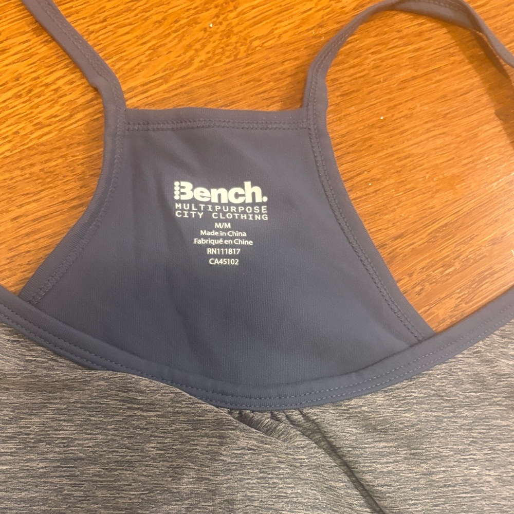 Bench Heather blue grey Tank & High-Waist Leggings Set - Picture 4 of 7